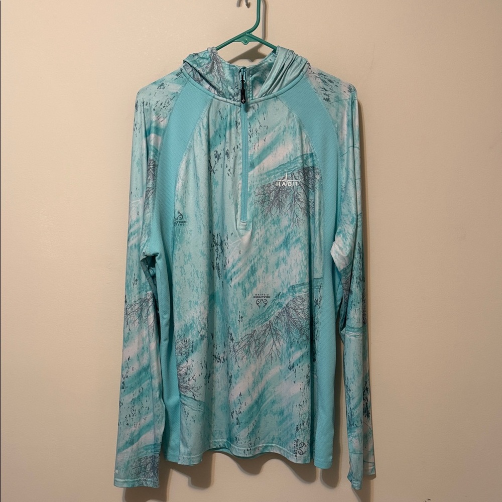 Long Sleeve Fishing Shirt with Hood